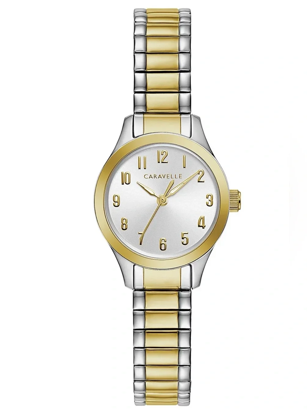 Caravelle Two-Tone Stainless Steel Bracelet Watch 24mm